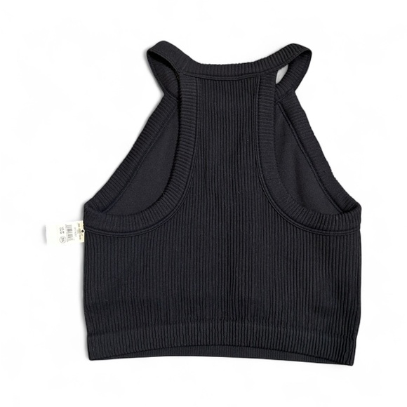 Aerie Black Ribbed Tank Top - Picture 4 of 4